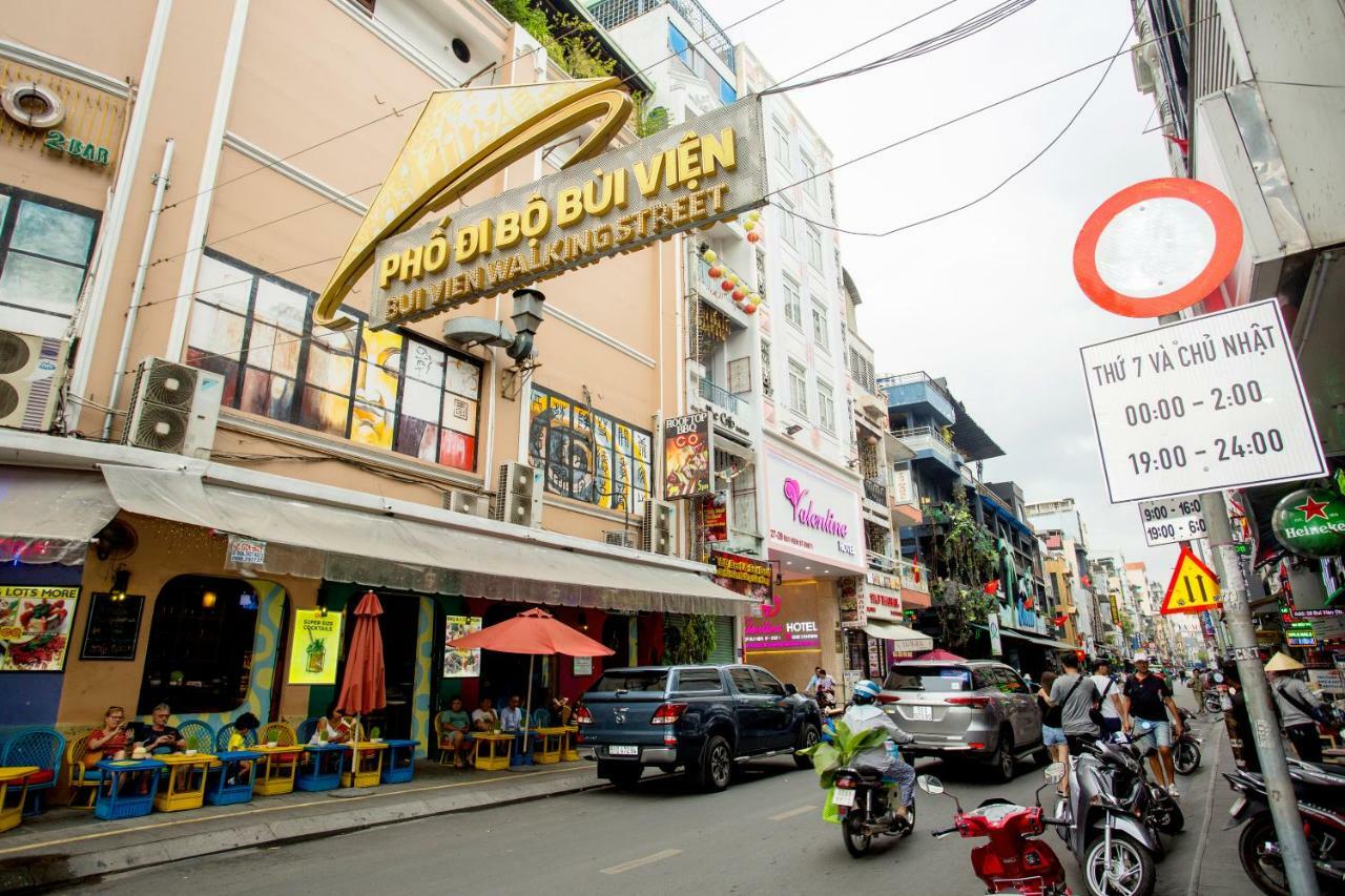 Valentine Hotel Saigon - Bui Vien Street Хошимин Экстерьер фото